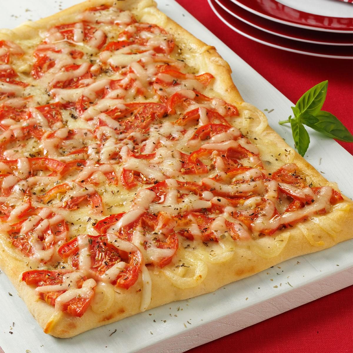 Tomato Pizza Bread Recipe How to Make It Taste of Home
