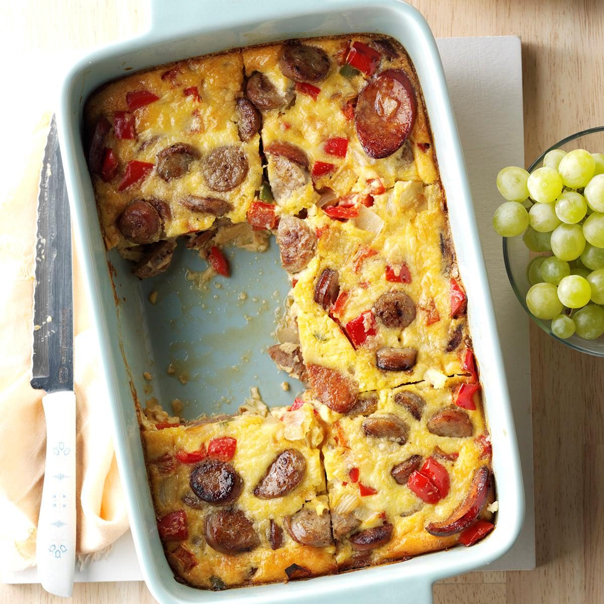 Triple Sausage Breakfast Bake