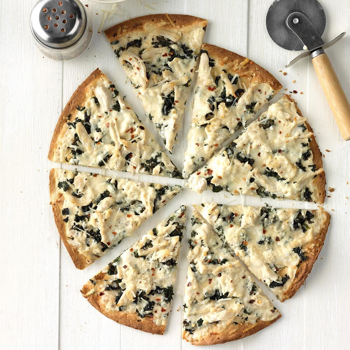 Turkey Alfredo Pizza Recipe How To Make It Taste Of Home