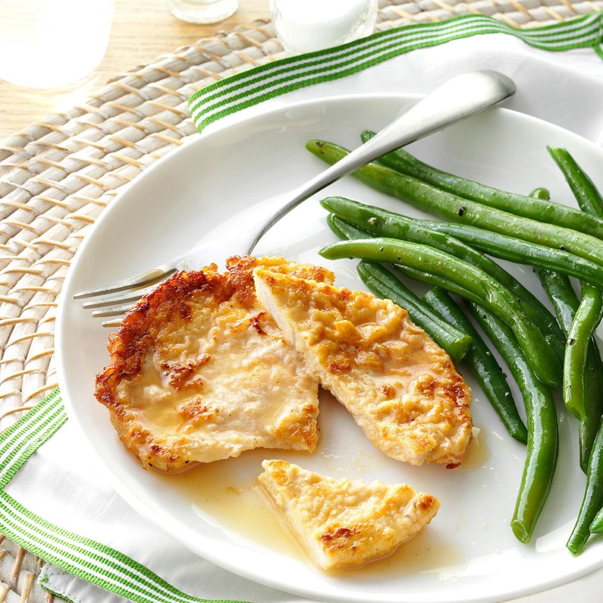 Turkey Cutlets with Dijon Sauce - Spend With Pennies