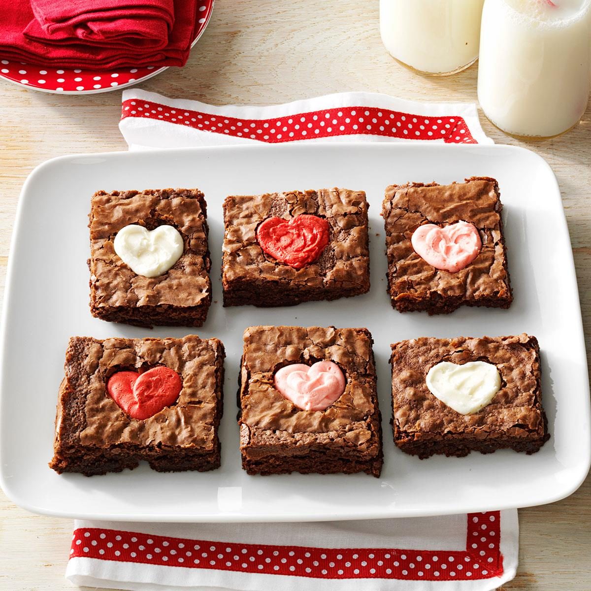 Heart Brownies