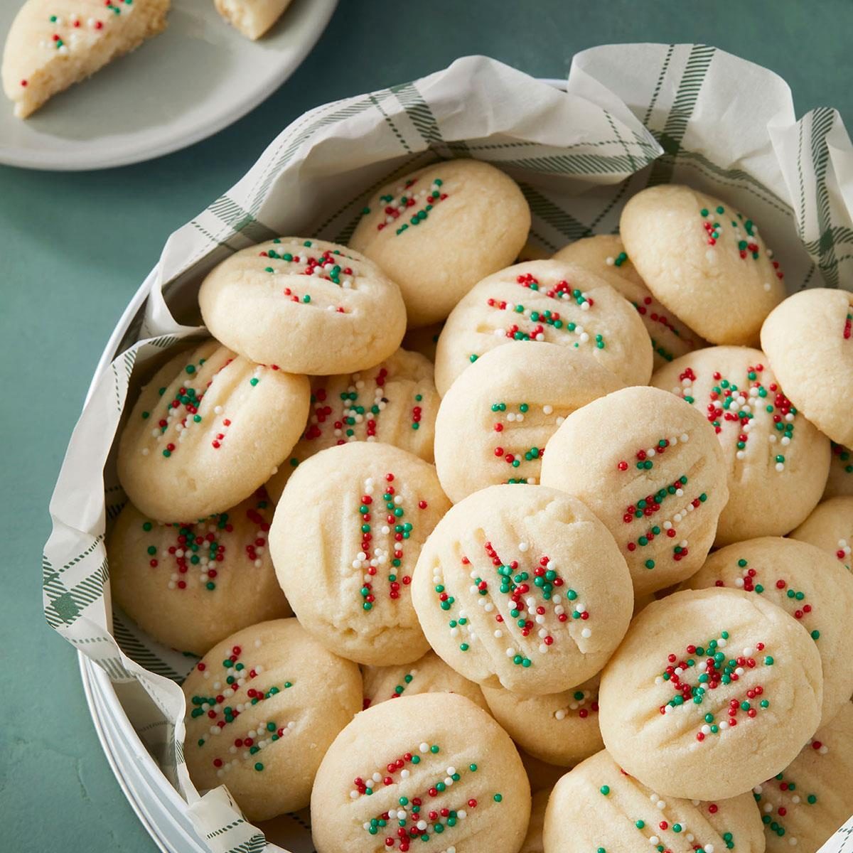 Whipped Shortbread Cookies