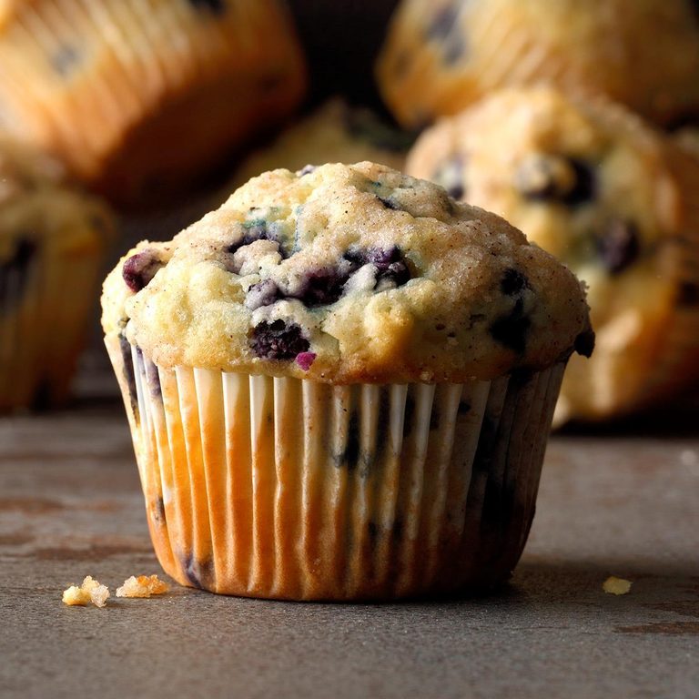 Sour Cream Blueberry Muffins Recipe How To Make It 