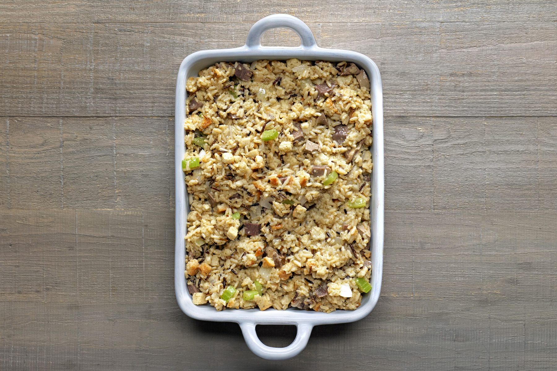 Transfer the mixture into a baking dish and bake