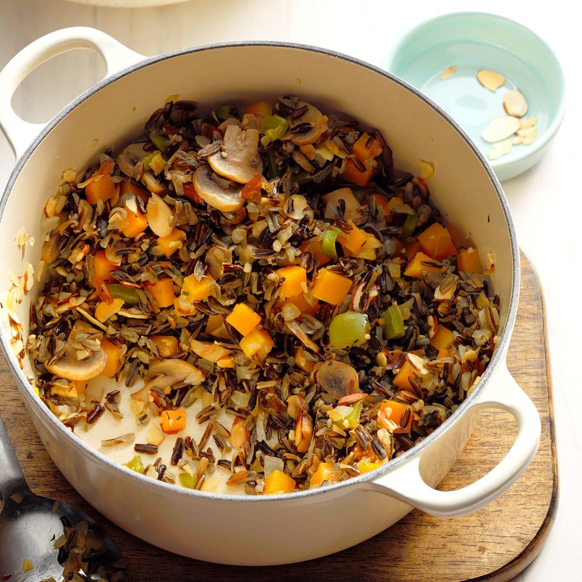 Wild Rice and Squash Pilaf