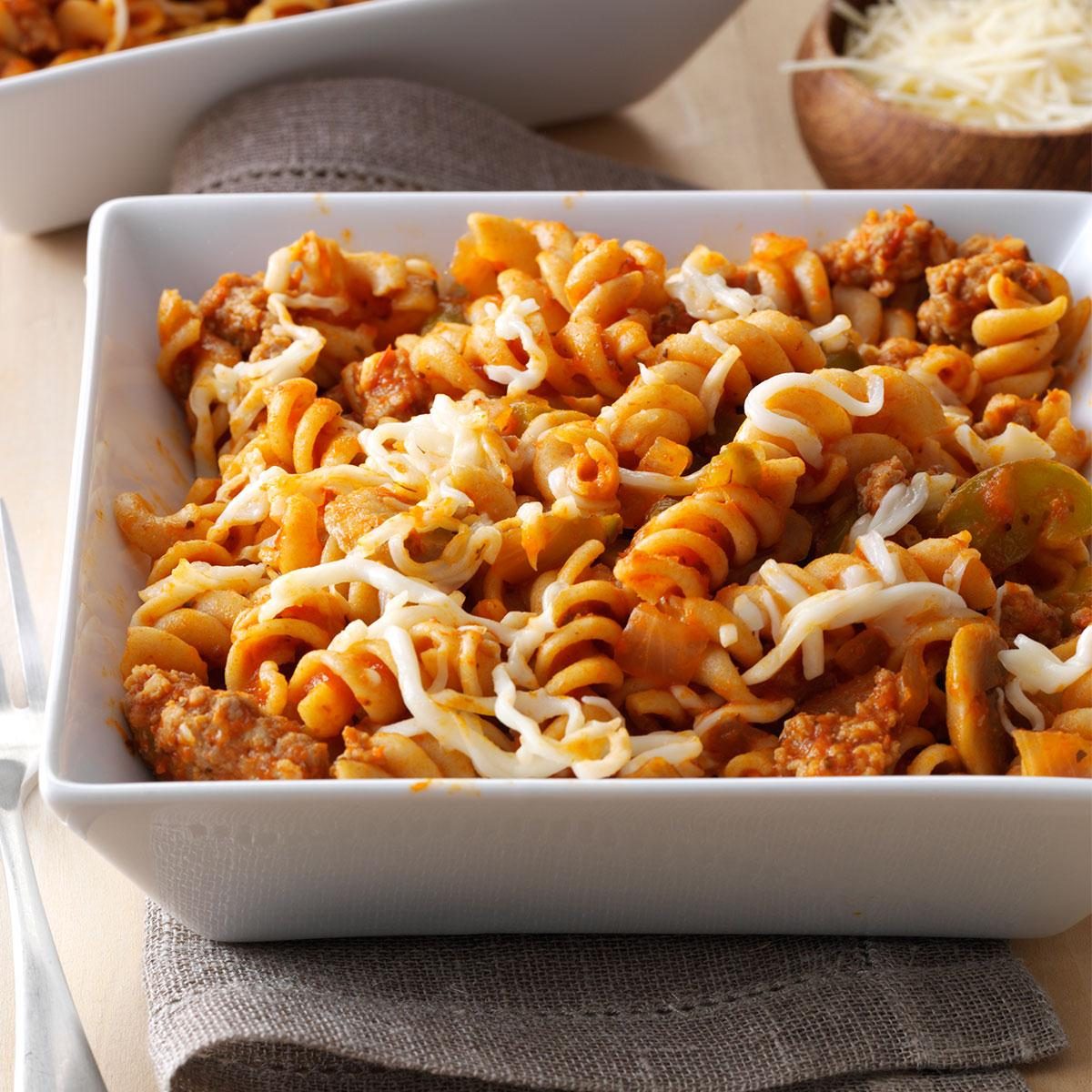 Sausage Pizza Pasta Recipe: How to Make It