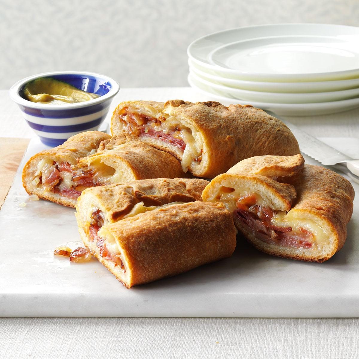 Ham & Swiss Stromboli Recipe: How to Make It | Taste of Home