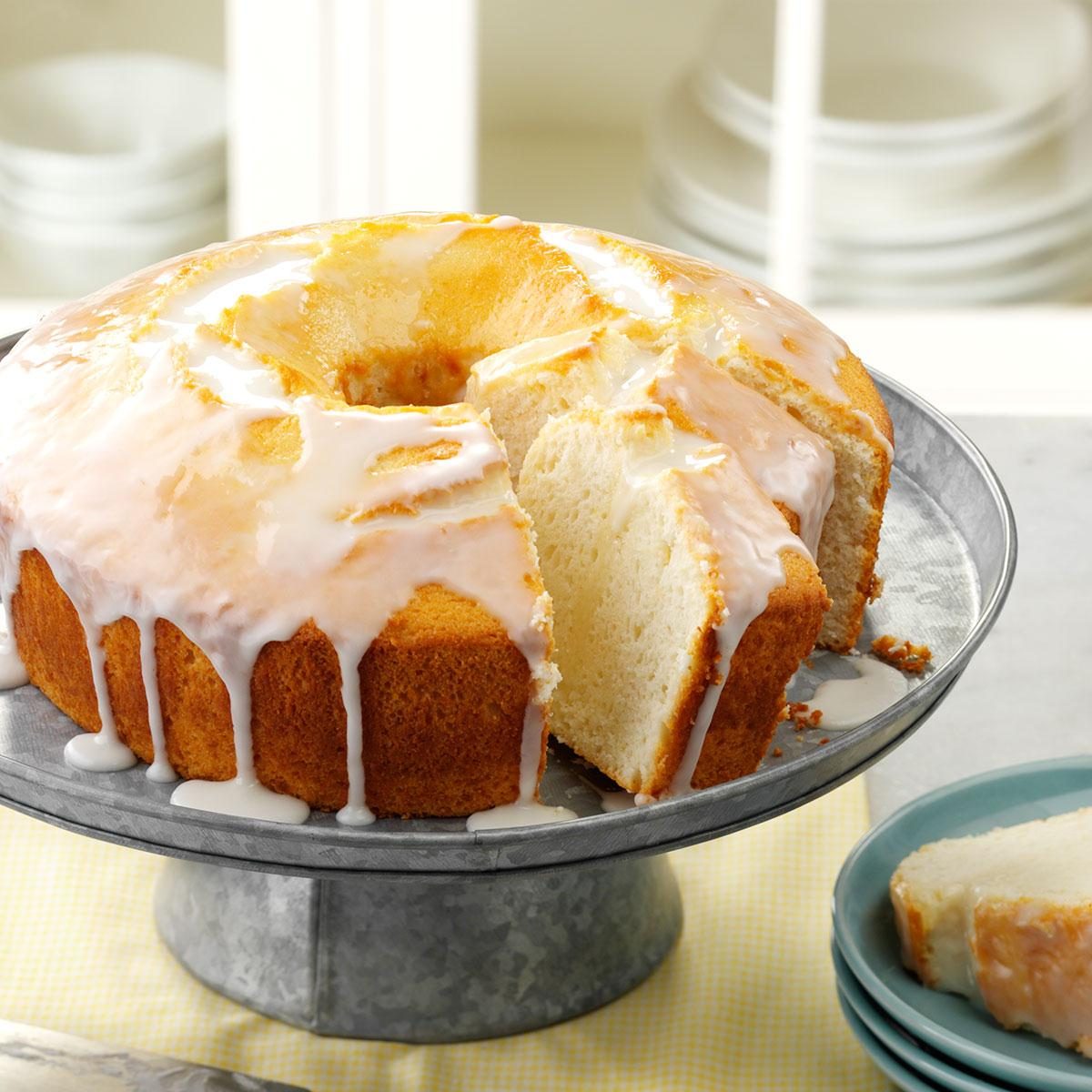 Moist Lemon Chiffon Cake