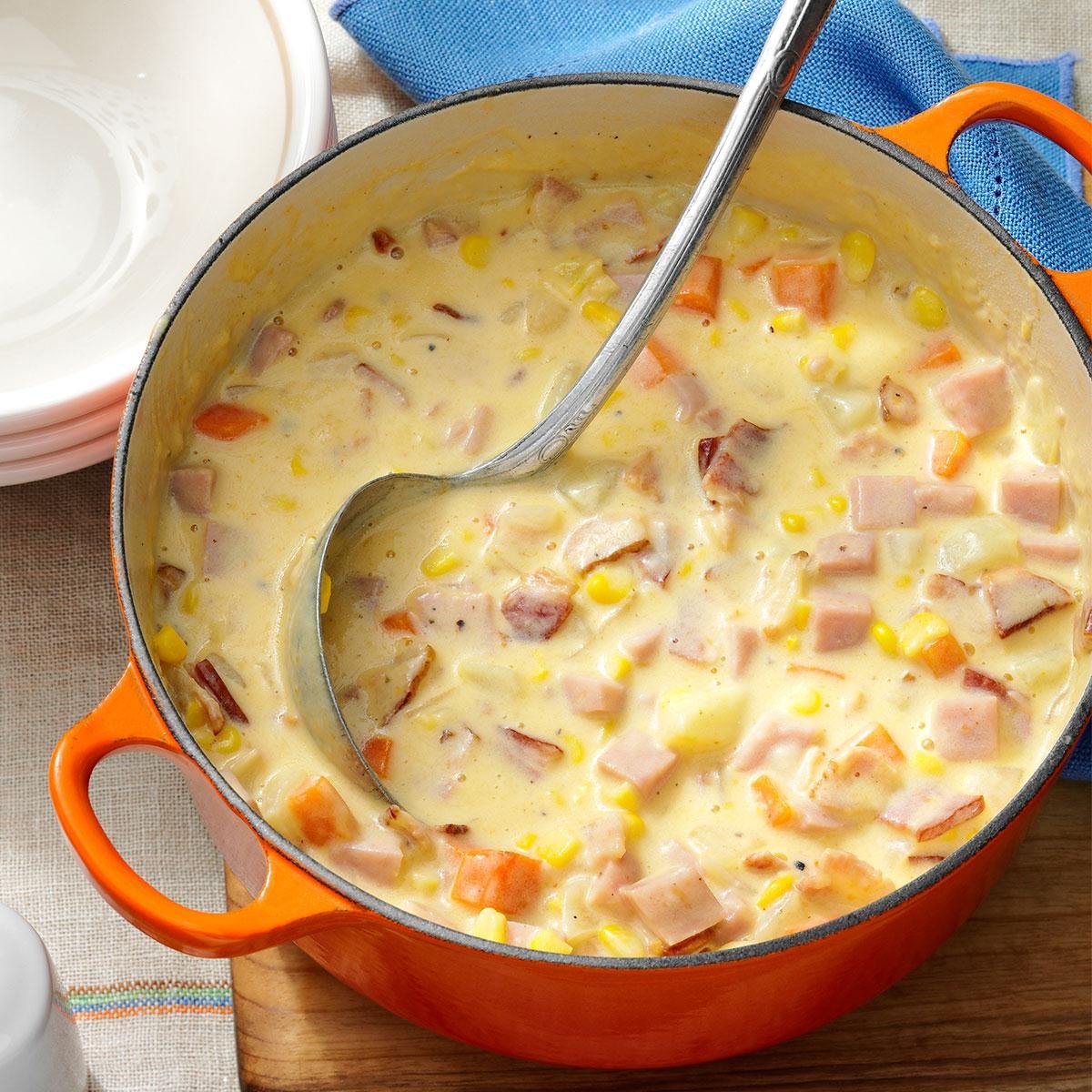 Cheesy Ham Chowder