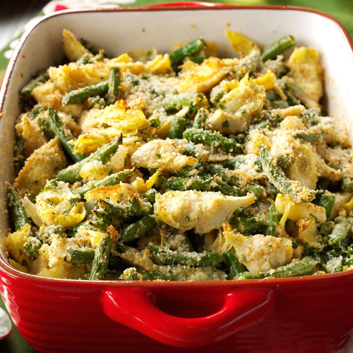 Green Bean And Artichoke Casserole