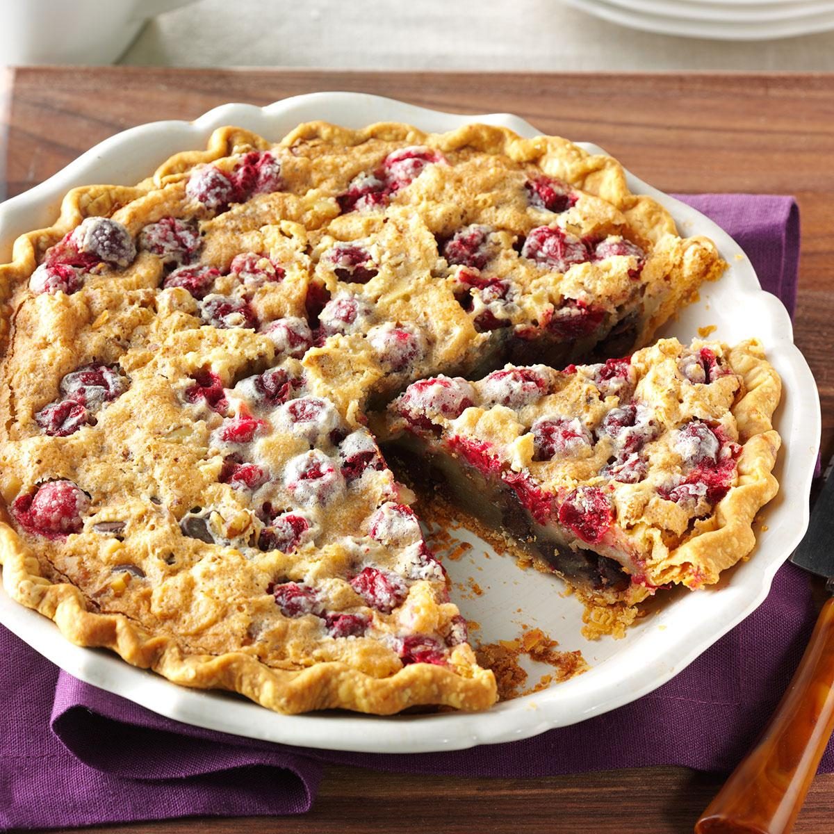 Cranberry Chocolate Walnut Pie Recipe: How to Make It