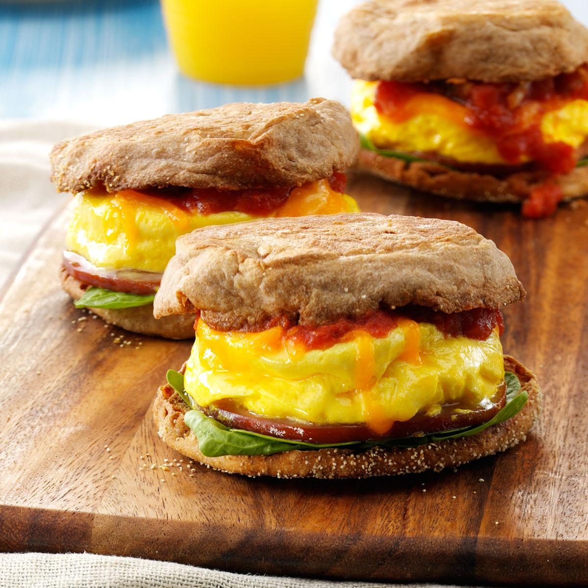 Microwave Egg Sandwich Recipe in 90 Seconds