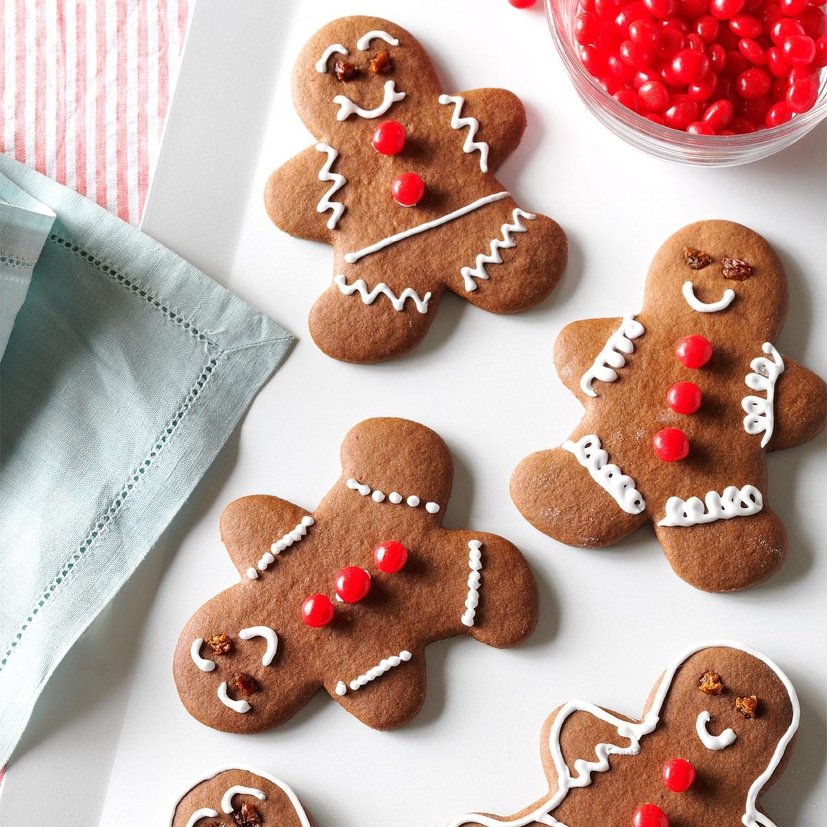 Easy Chocolate Gingerbread Cutouts Recipe | Taste of Home