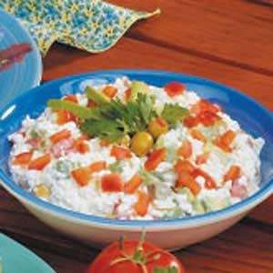 Cottage Cheese Veggie Salad Recipe Taste Of Home