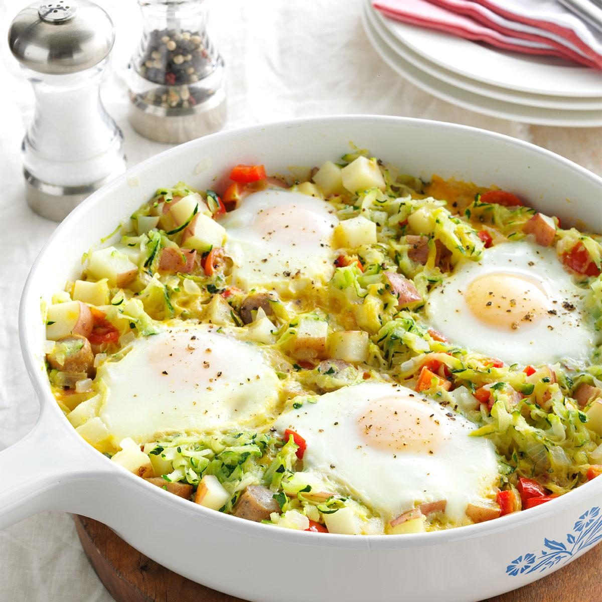 Zucchini Egg Skillet