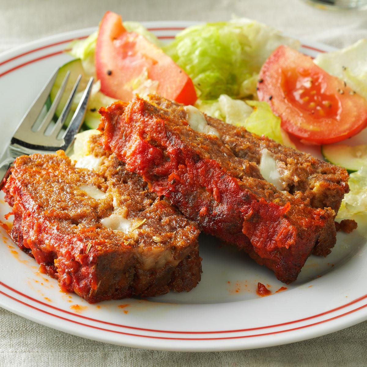 Wednesday: String Cheese Meat Loaf