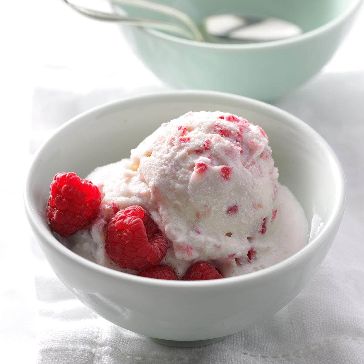 Raspberry Ice Cream Recipe