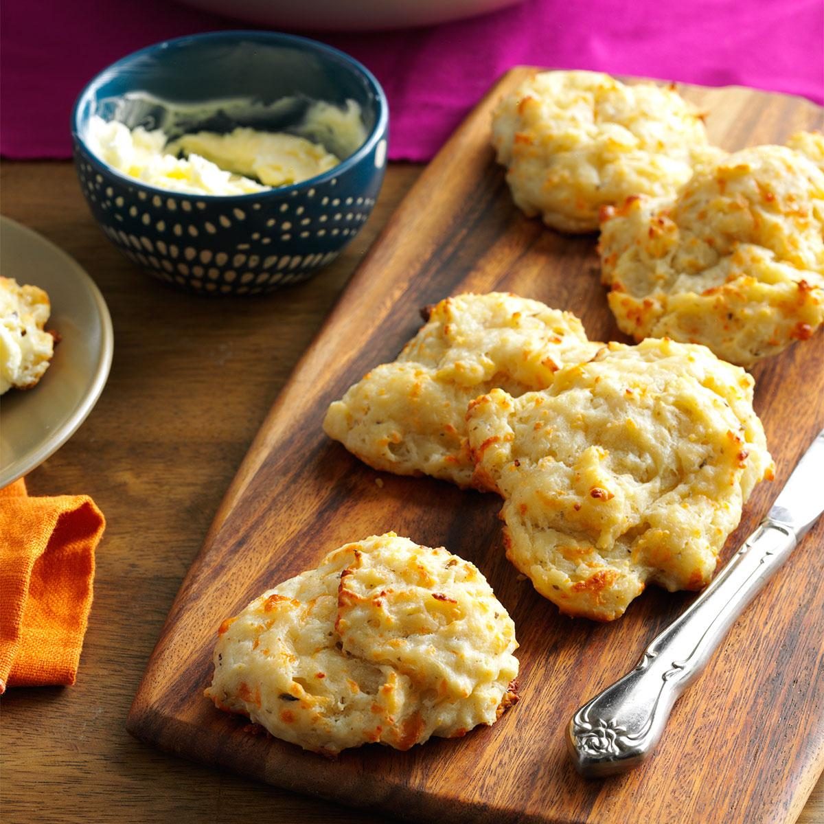 Cheese & Pesto Biscuits