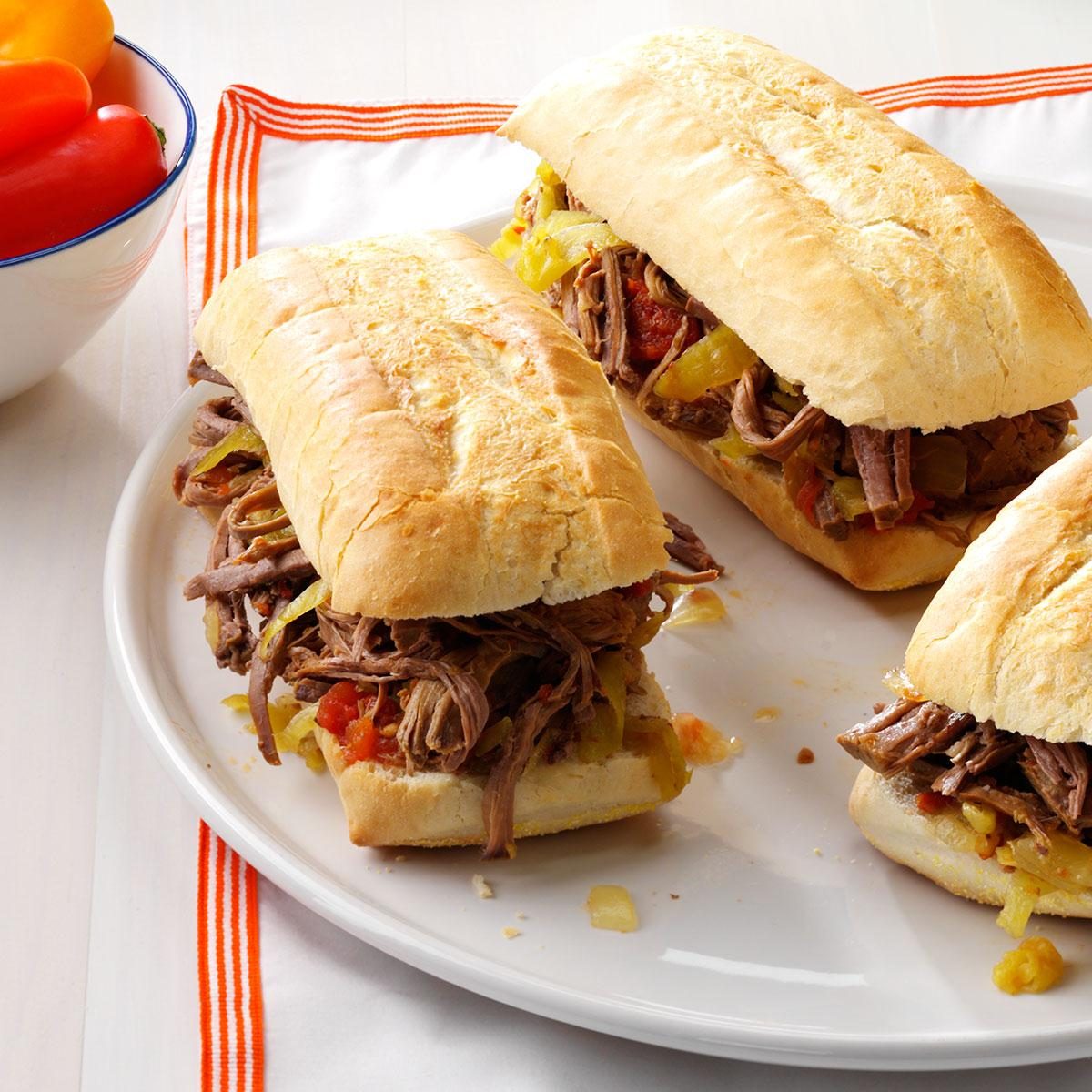 Family-Favorite Italian Beef Sandwiches Recipe: How to Make It