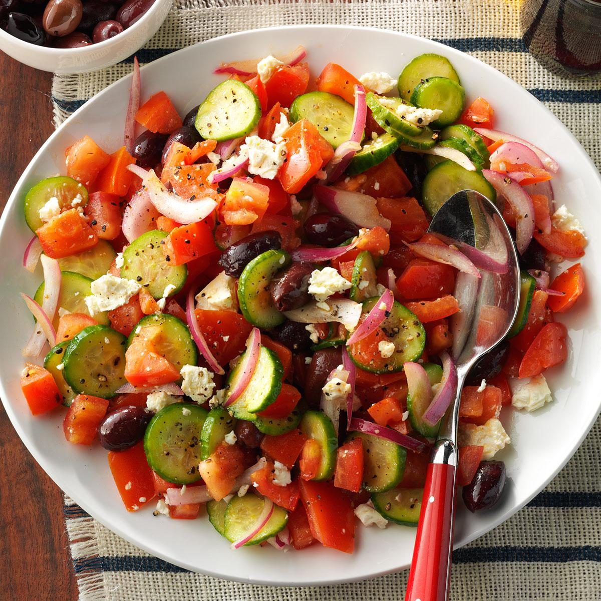 Dad's Greek Salad