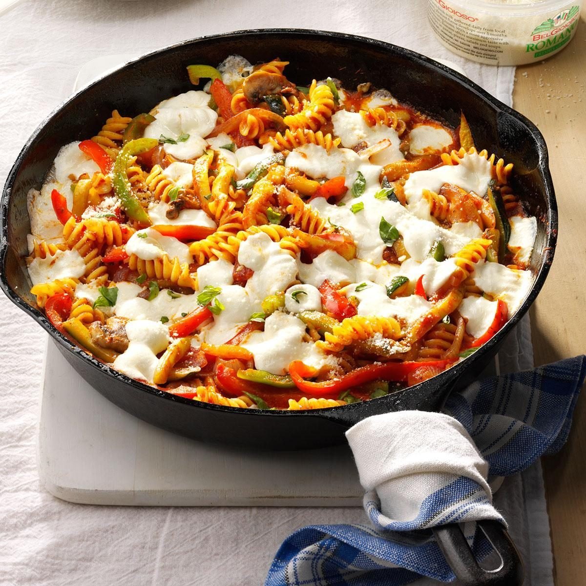 Spicy Veggie Pasta Bake