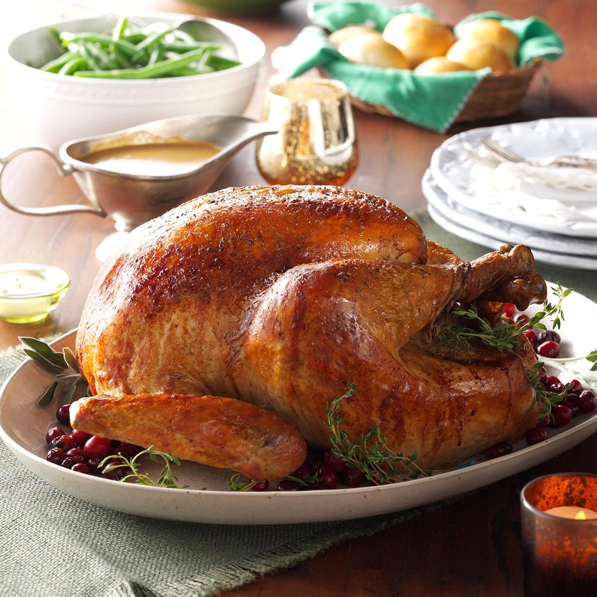 Roasted Sage Turkey With Vegetable Gravy Recipe How To Make It Taste
