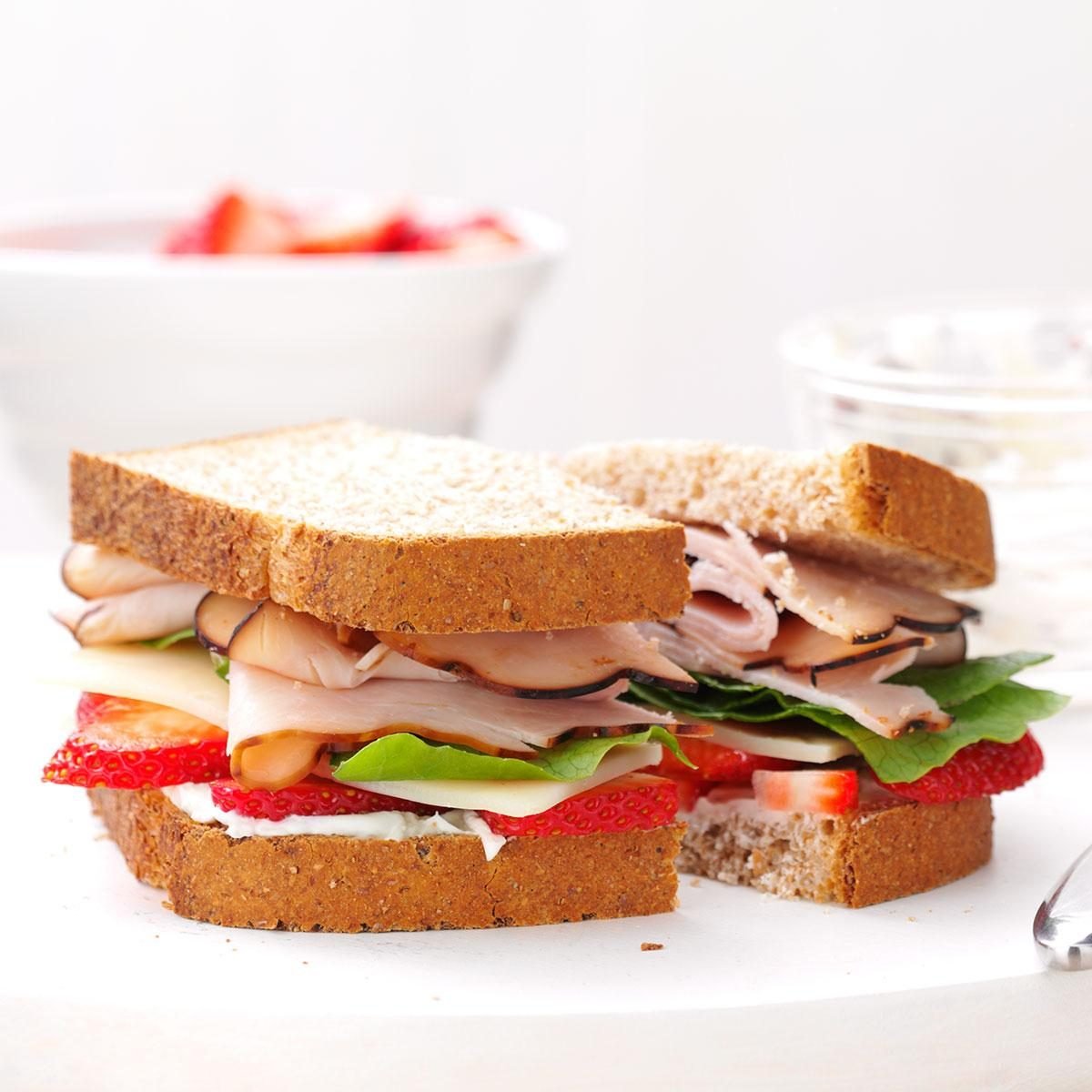 Berry Turkey Sandwich Recipe How To Make It