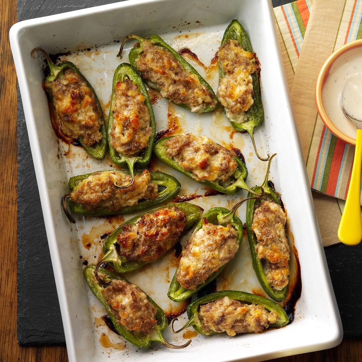 Sausage-Stuffed Jalapenos Recipe: How to Make It | Taste of Home