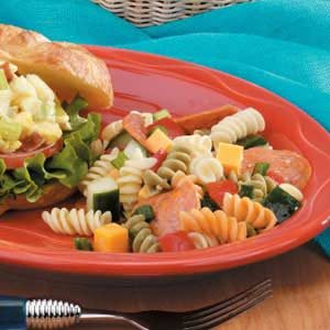 Pepperoni Pasta Salad Recipe Taste Of Home