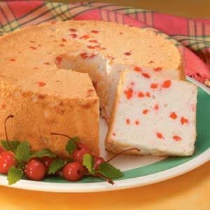 Cherry Angel Food Cake