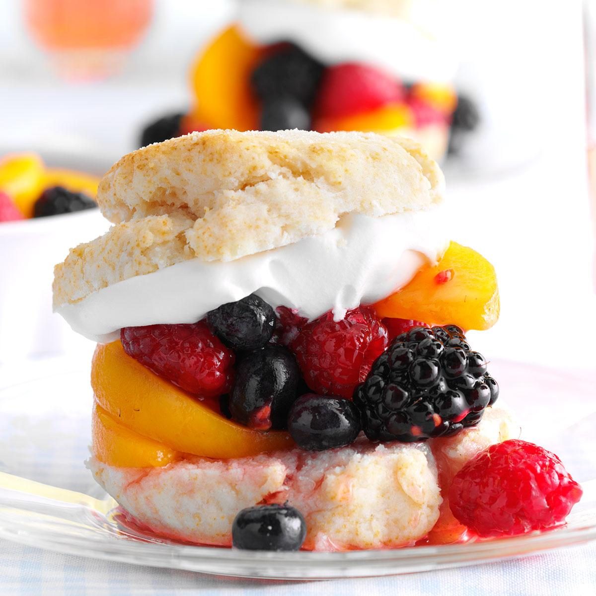 Mixed Fruit Shortcakes Recipe: How to Make It