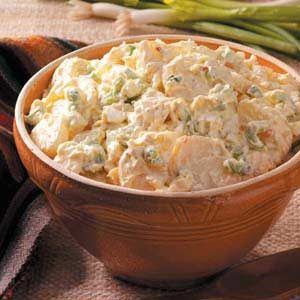 Sour Cream Potato Salad Recipe How To Make It Taste Of Home