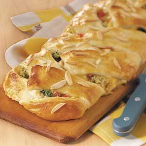 Makeover Chicken N Broccoli Braid Recipe How To Make It Taste Of Home