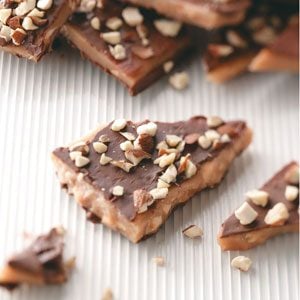 Christmas Almond Toffee