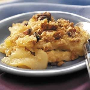 Granola-Topped Pear Crisp