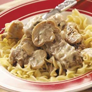 Round Steak Stroganoff