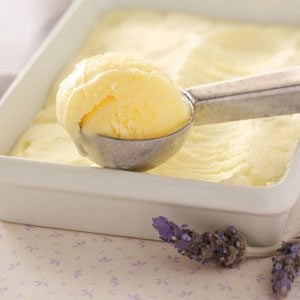 Lavender Ice Cream