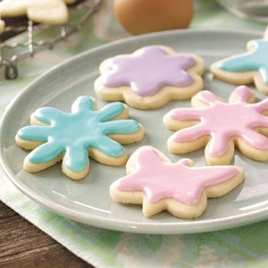 Pastel Tea Cookies