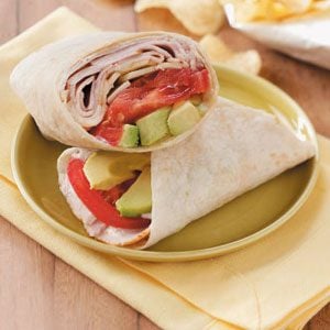 Ranch Turkey Wraps