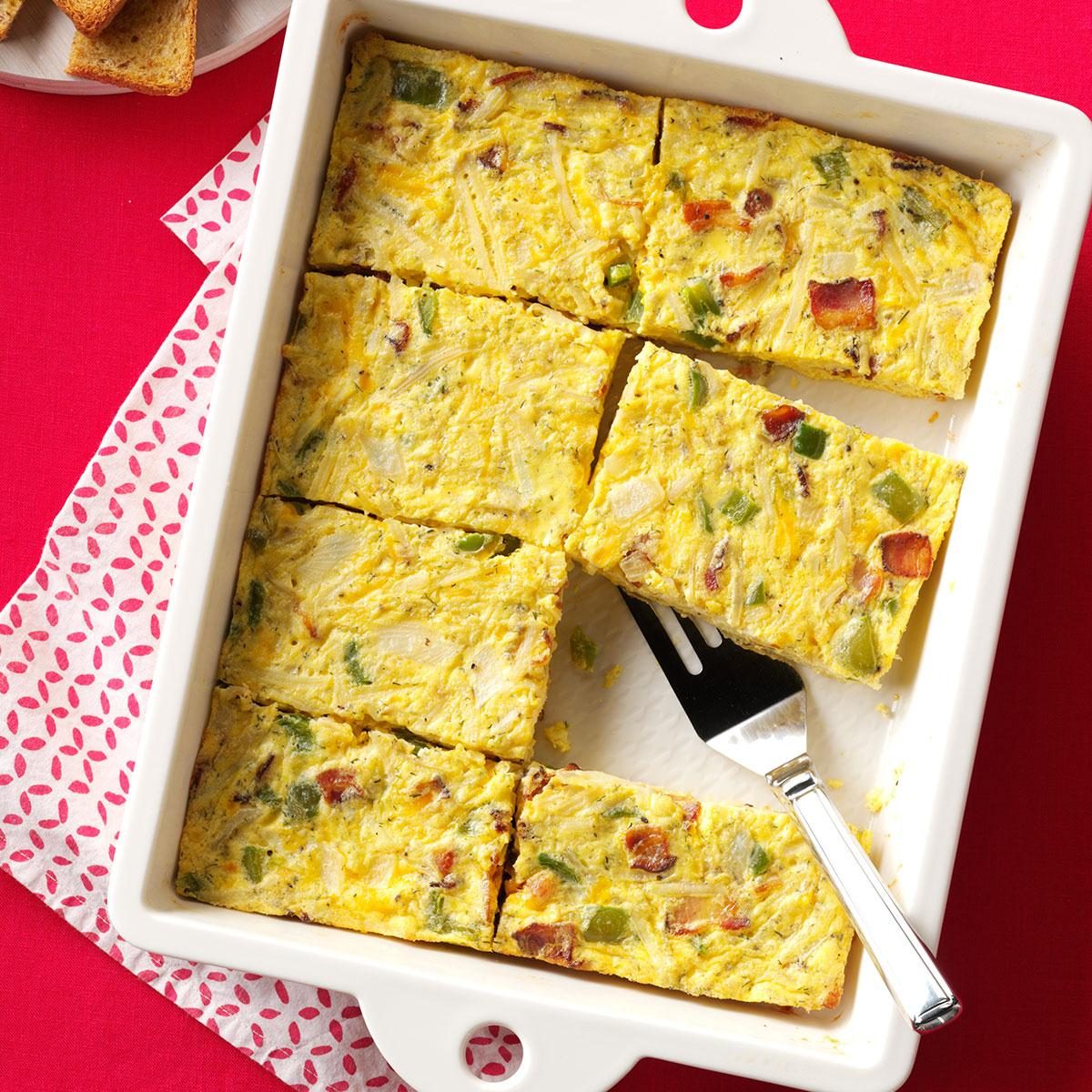 Sunday Brunch Egg Casserole Recipe How To Make It Taste Of Home 