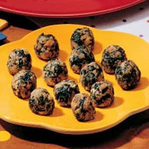 Spinach Balls Recipe Taste Of Home