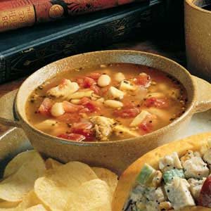 Bean, Chicken and Sausage Soup