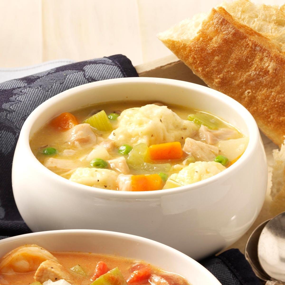 Grandma's Chicken 'n' Dumpling Soup Recipe | Taste of Home