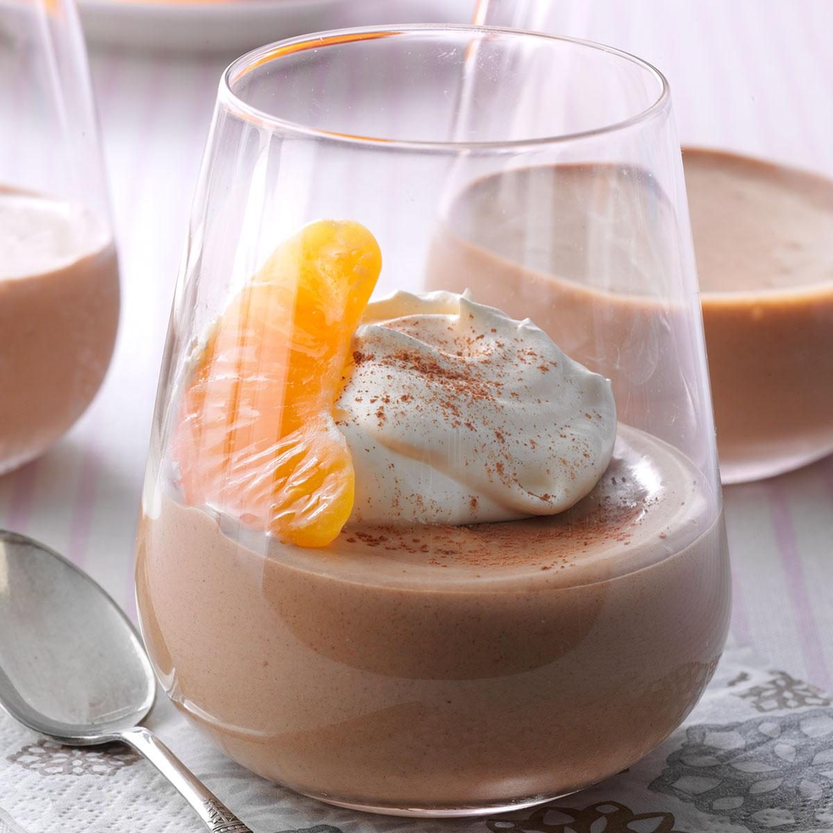 Tangerine Chocolate Semifreddo