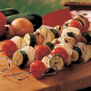 Vegetable Kabobs Recipe Taste Of Home