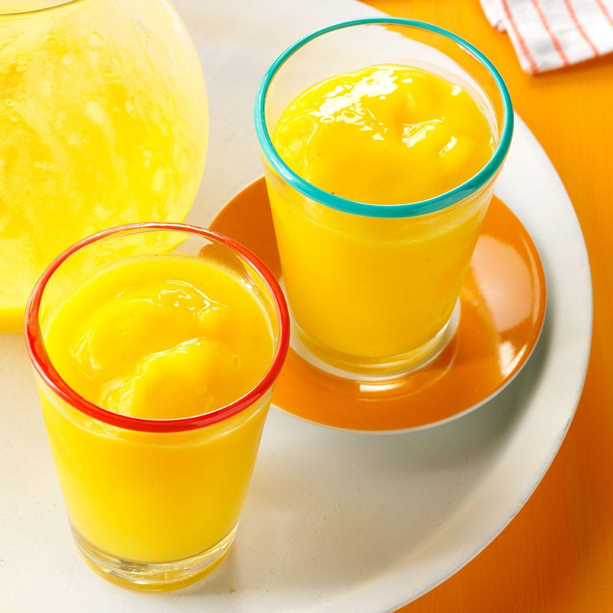 mango-ginger smoothie