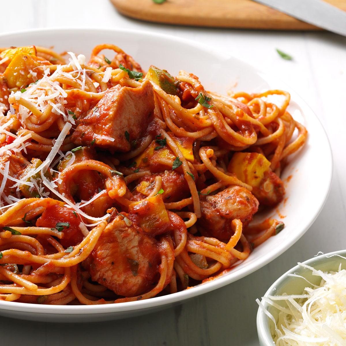 Here's The Real Reason There's A Hole In Your Spaghetti Spoon
