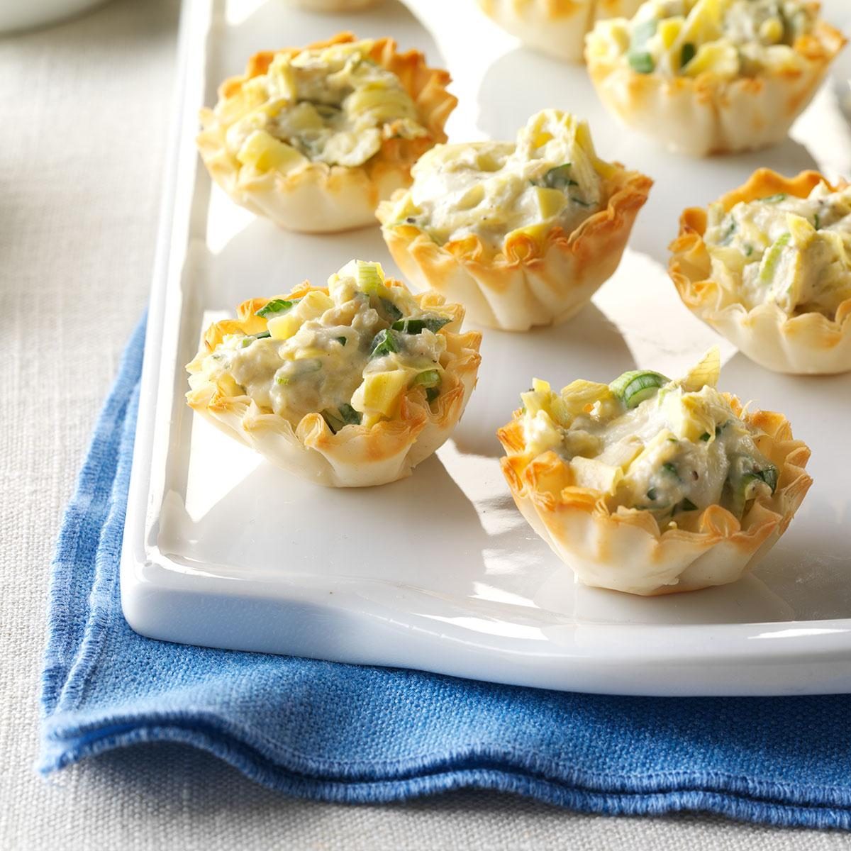 Phyllo Cup Appetizers - BBQ Pulled Pork Phyllo Cups