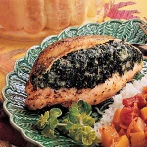 Spinach-Stuffed Chicken