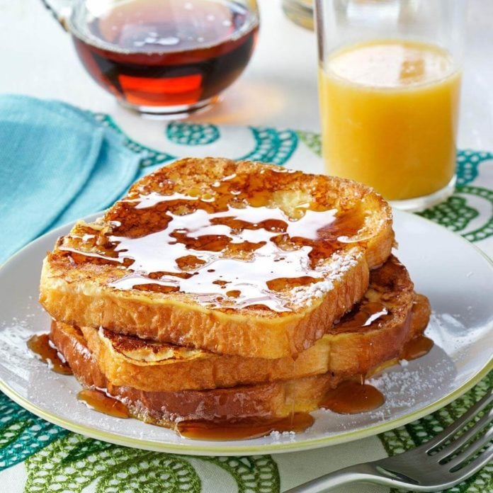 New Mexico: Eggnog French Toast